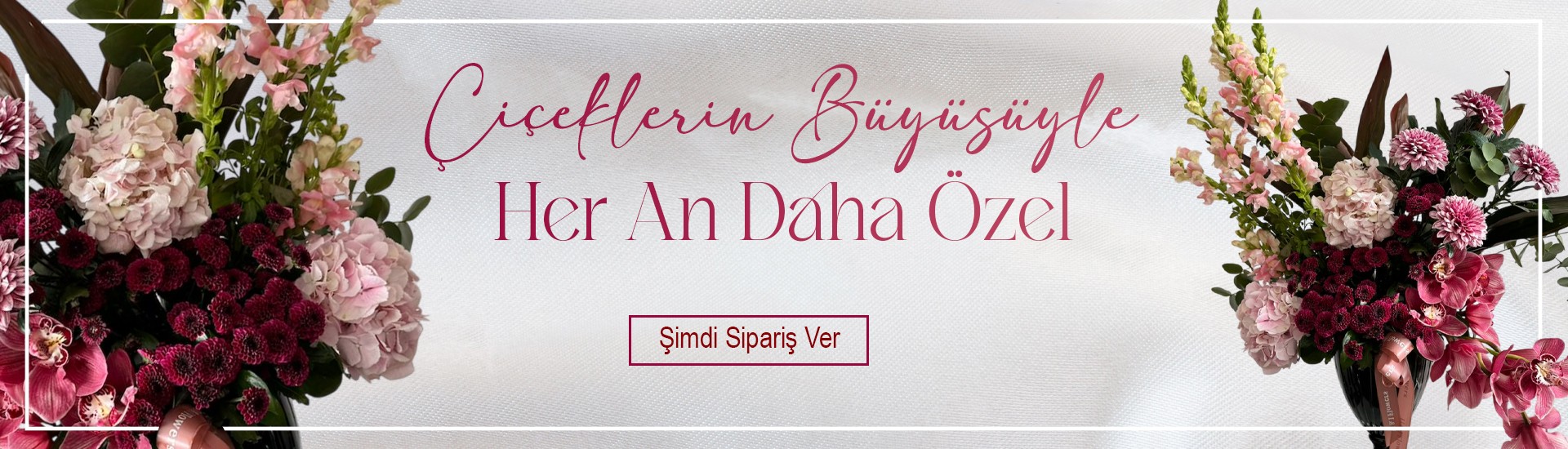 çiçeklerin büyüsü